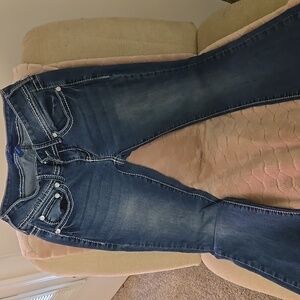 Apt. 9 Dark Blue Flare Jeans